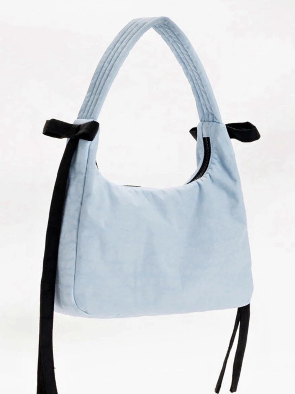 Baggy x Sandy Liang powder Blue Mini Bow Shoulder Bag NWT - Picture 1 of 5